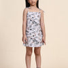 Boat Print Blend Linen Dress