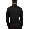 Full Pintex Tuxedo Shirt 100% Premium Cotton Satin for Men (Black Colour)