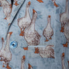 Goose Printed Pure Linen Blazer Only